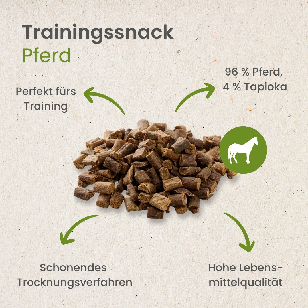 Pferde-Sticks-Trainingssnack