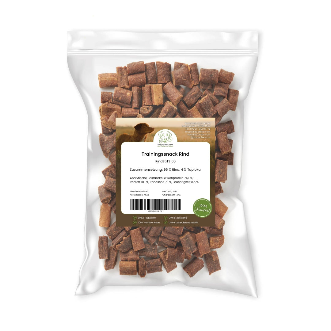 Rinder-Sticks-Trainingssnack