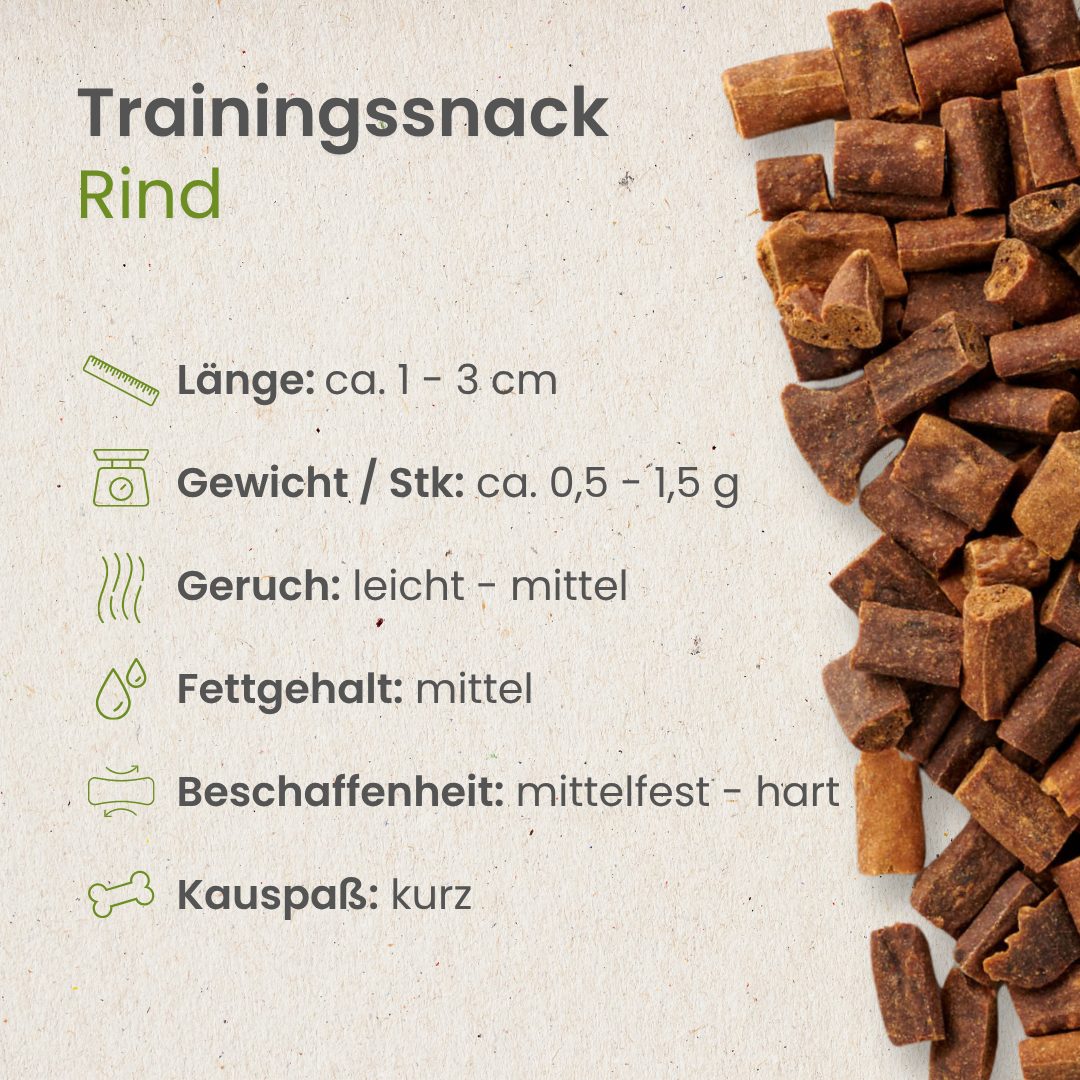 Rinder-Sticks-Trainingssnack