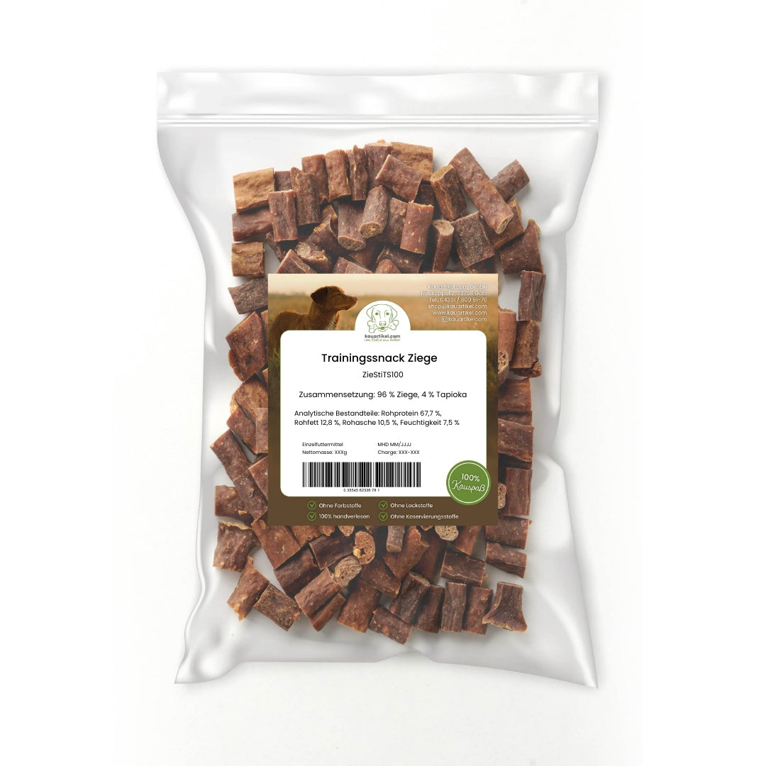 Ziegen-Sticks-Trainingssnack