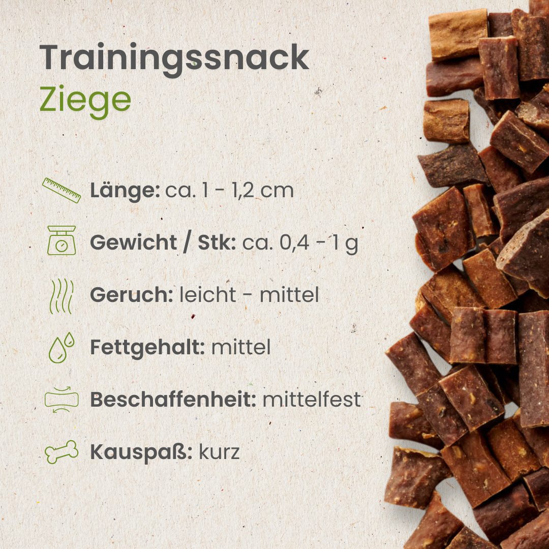 Ziegen-Sticks-Trainingssnack