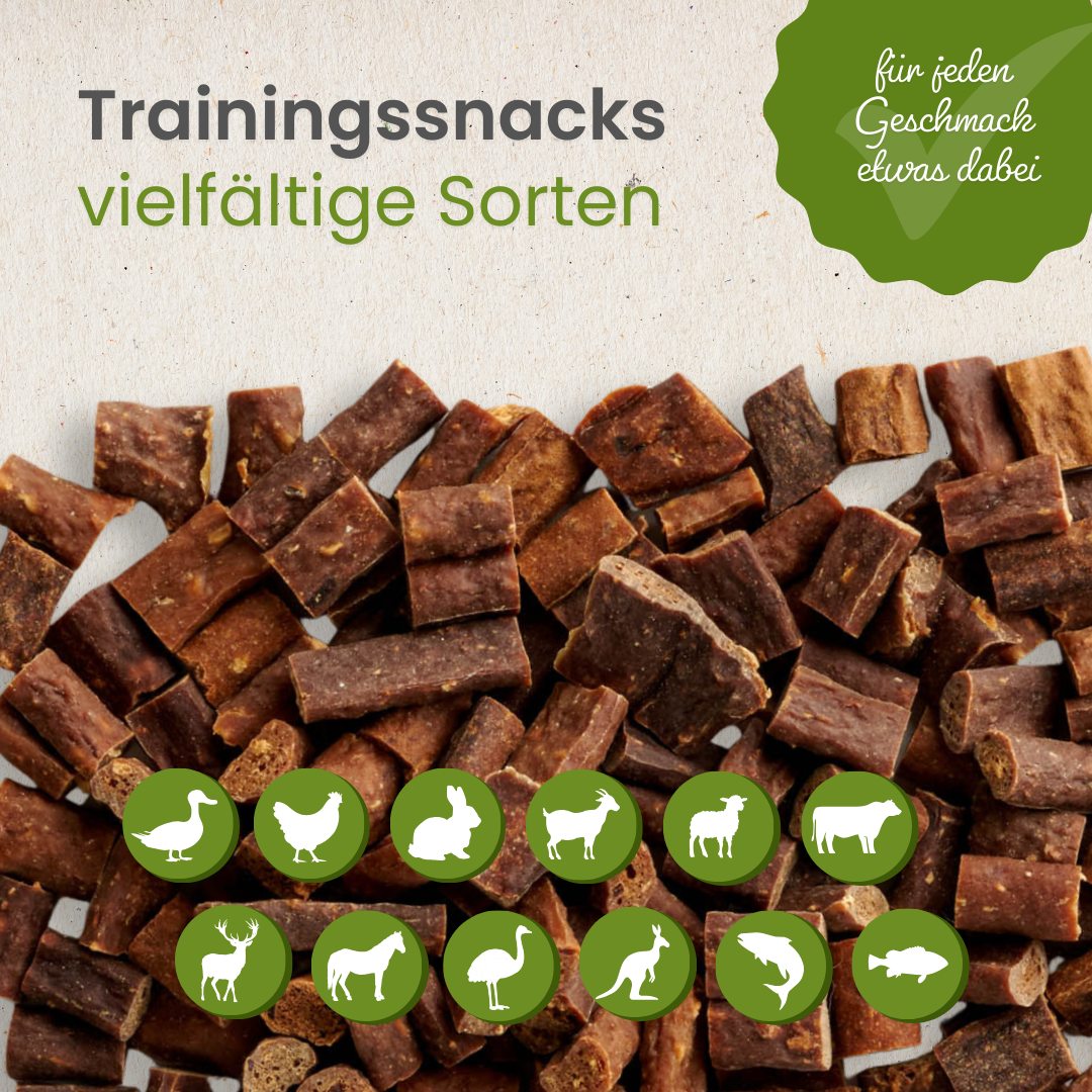 Ziegen-Sticks-Trainingssnack