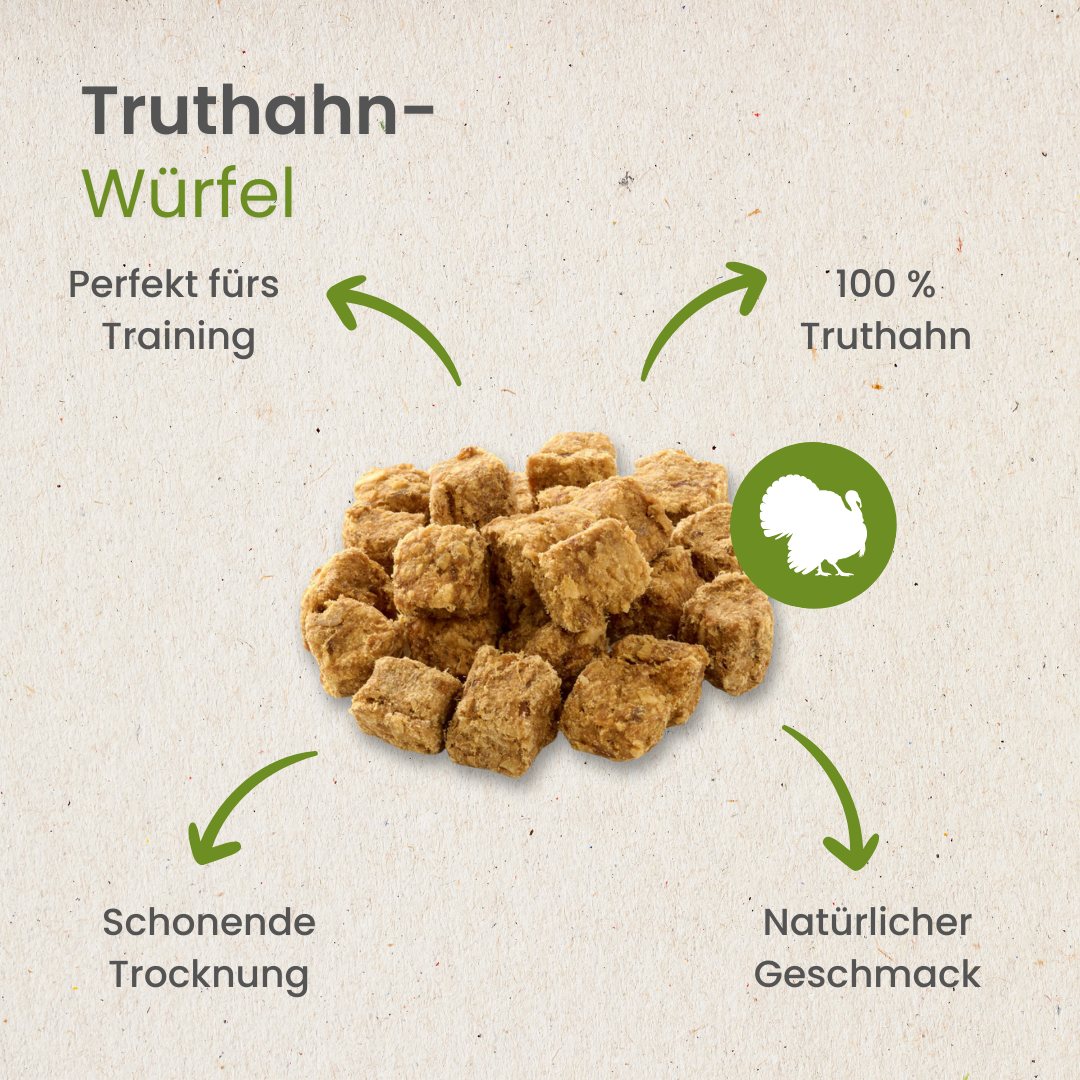 Truthahn-Würfel