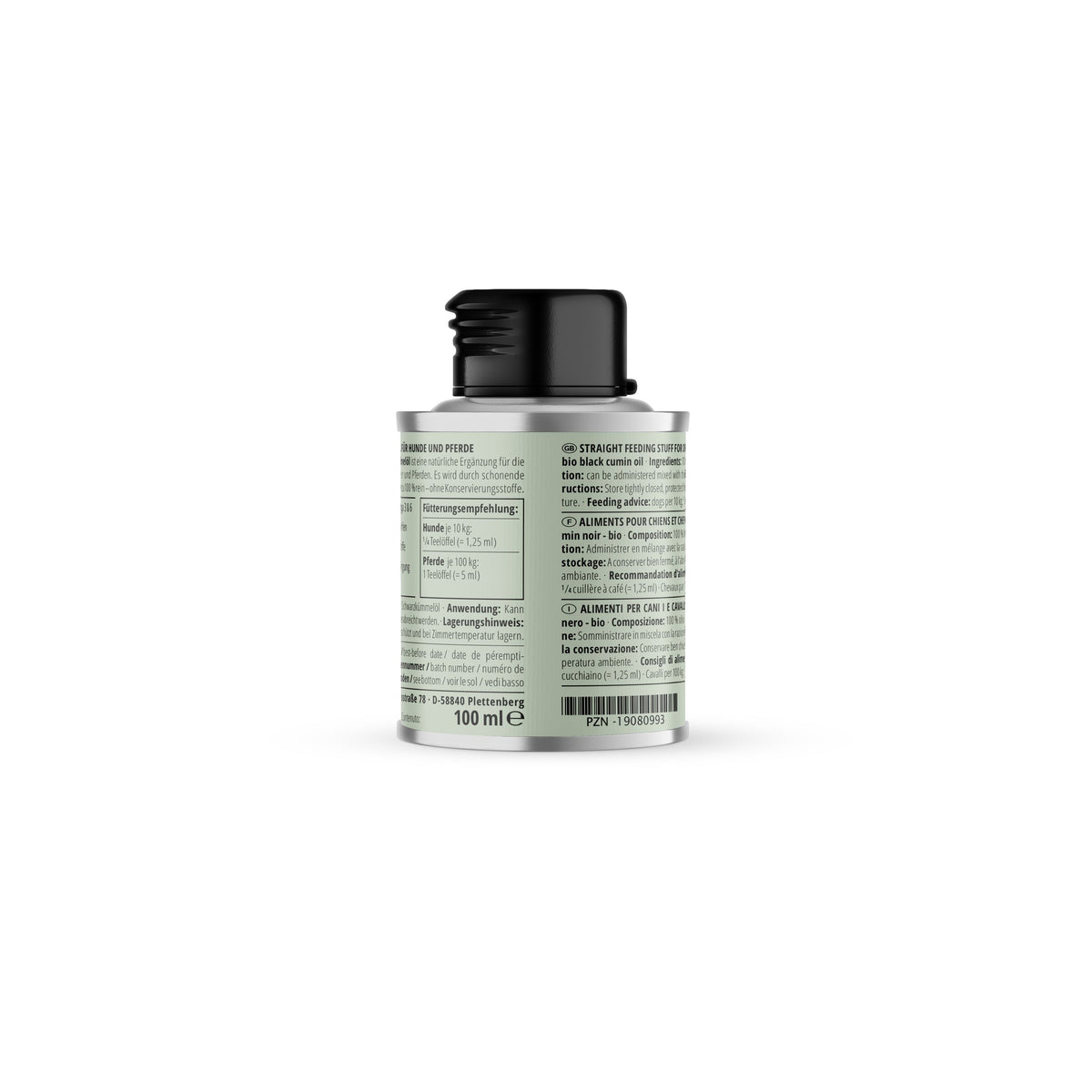 LaPura Bio-Schwarzkümmelöl für Hunde und Pferde